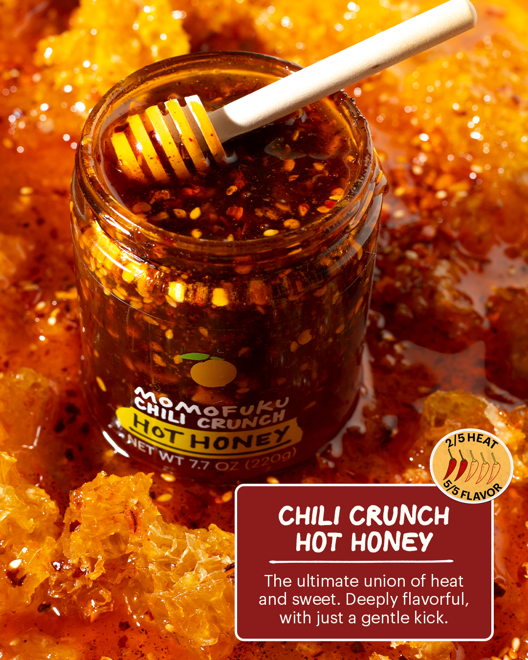 Chili Crunch Hot Honey
