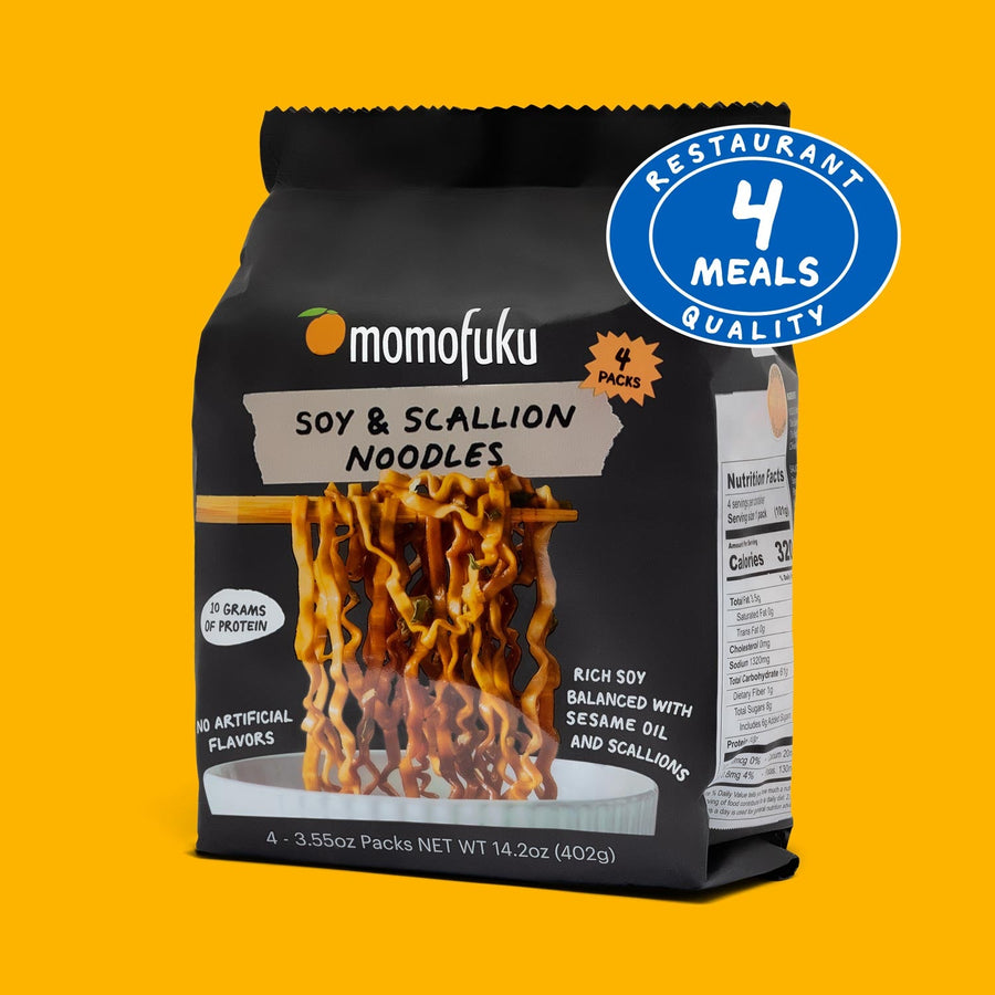 Soy & Scallion Noodles | 4 Packs T8