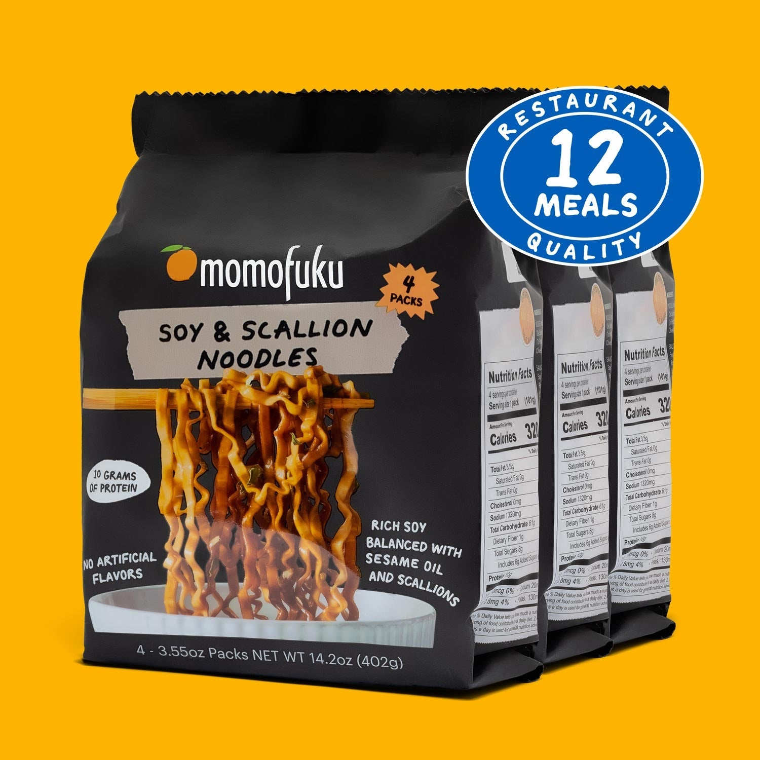 Soy & Scallion Noodles | 12 Packs