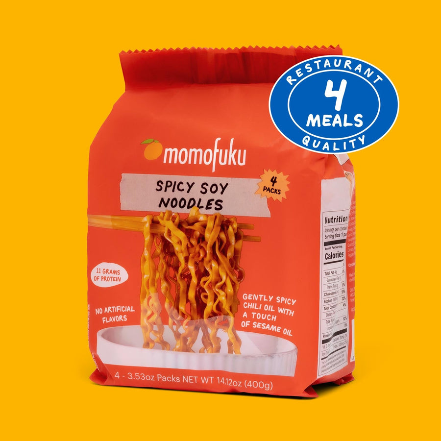 Spicy Soy Noodles | 4 Packs F4
